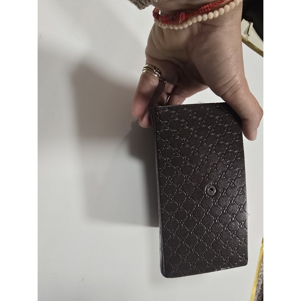 Gucci Brown GG Glasses Case - Picture 5 of 8